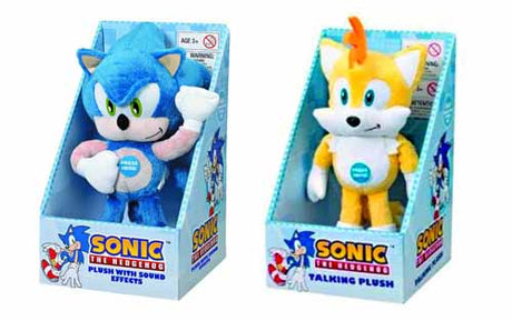 Sonic The Hedgehog Medium Plush 8-Piece Assortment --0