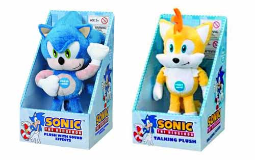 Sonic The Hedgehog Medium Plush 8-Piece Assortment --0