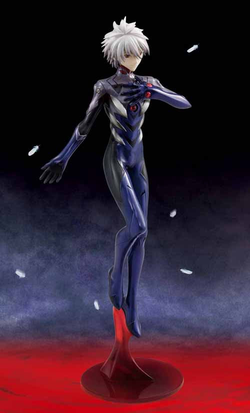 Evangelion 2.0 Kaoru Nagisa Gem PVC Figure --0