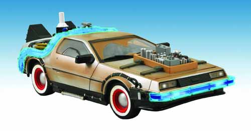 Back to the Future III Time Machine -- Diamond Select --0