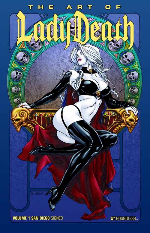 Art Of Lady Death HC Vol 01 SDCC Edition --0
