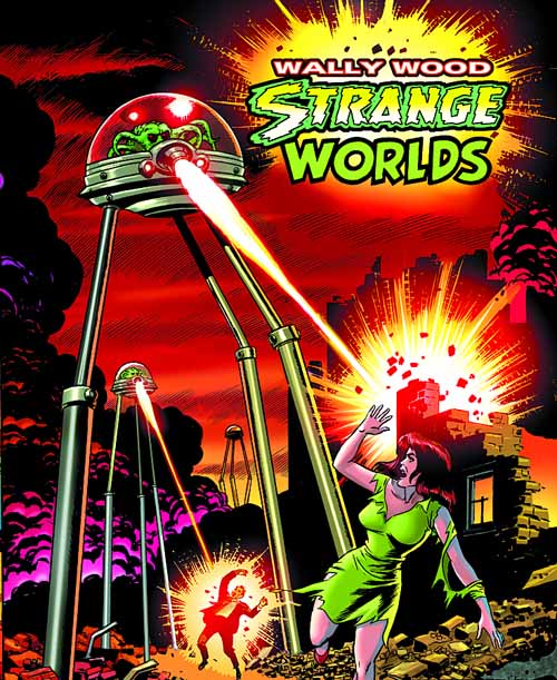 Wally Wood Strange Worlds Of Science Fiction Deluxe HC --0