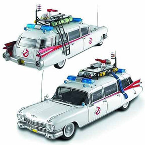 Hot Wheels Elite Ghostbusters 1/18 Ecto-1A Die-Cast --0