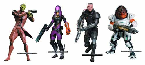 Mass Effect 3 Series 1 Action Figure Assortment Bioware --0