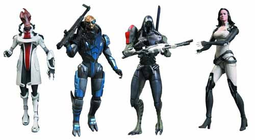 Mass Effect 3 Series 2 Action Figure Assortment Bioware --0