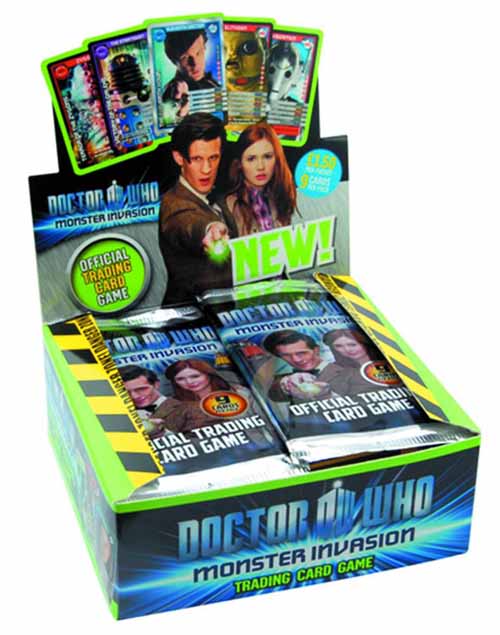 Doctor Who Monster Invasion Tcg Booster Ds --0
