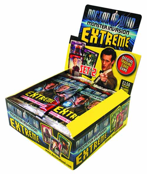 Doctor Who Monster Invasion Extreme Tcg Booster Ds --0