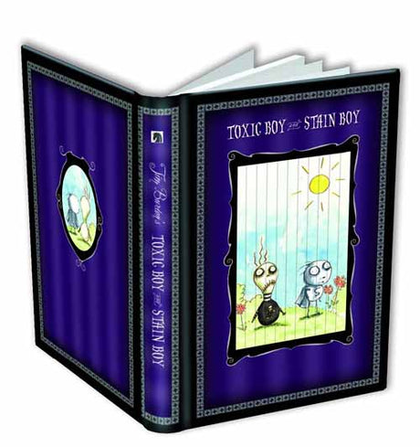 Tim Burton Toxic Boy & Stain Pull Tab Journal --0
