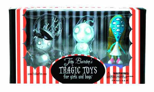 Tim Burton Stain Boy PVC Set New Edition --0