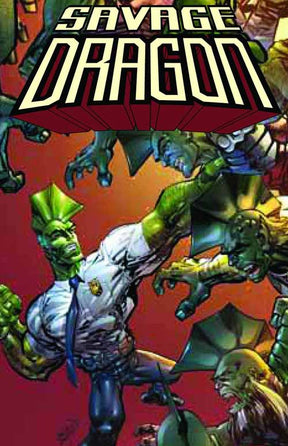Savage Dragon Dragon War TPB --0