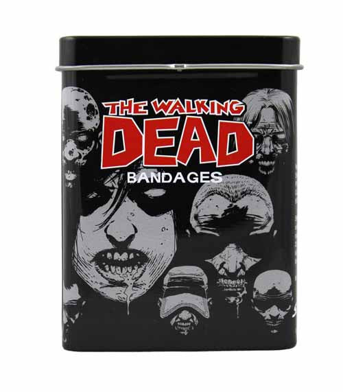Walking Dead Adhesive Bandage Tin -- Robert Kirkman --0
