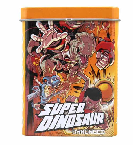 Super Dinosaur Adhesive Bandage Tin --0