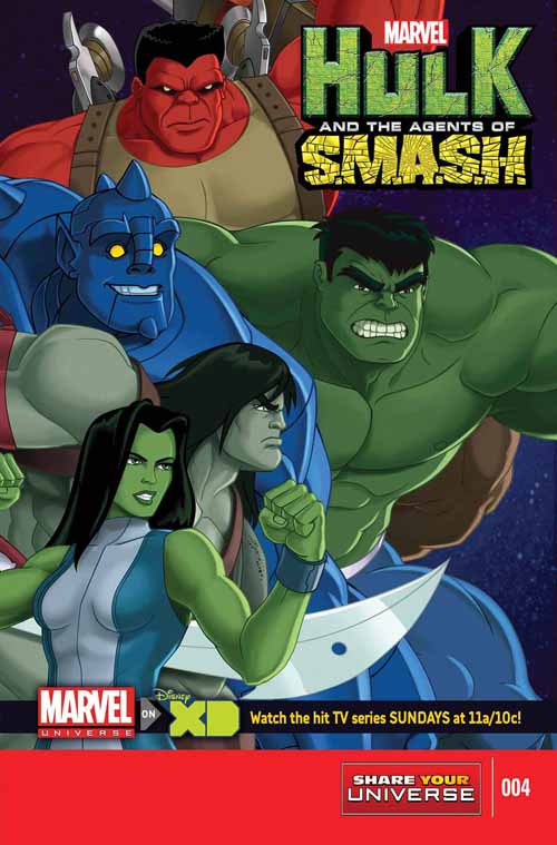 Marvel Universe Hulk Agents Of Smash #4 (of 4) -- Avengers --0