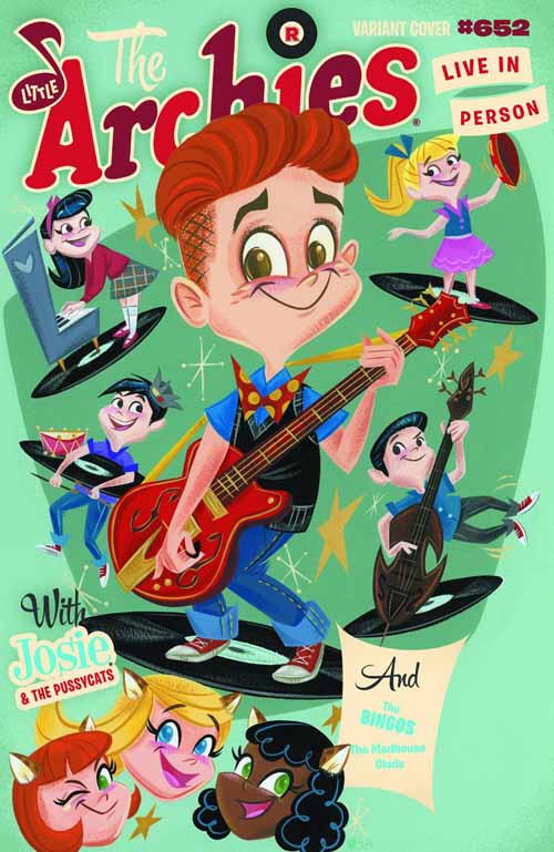 Archie #652 Retro Concert Poster Variant Cover --0