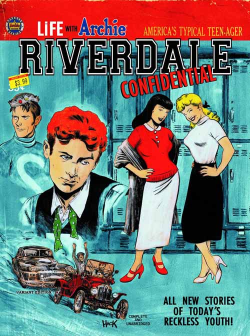 Life With Archie #34 Riverdale Confidential Variant Cover --0