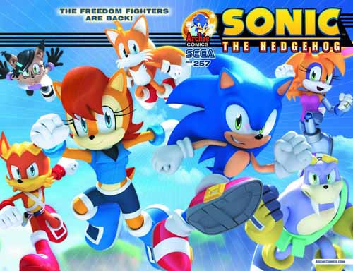 Sonic The Hedgehog #257 Regular Cover --0