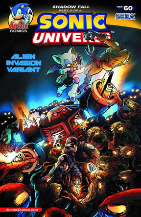 Sonic Universe #60 Alien Invasion Variant Cover --0