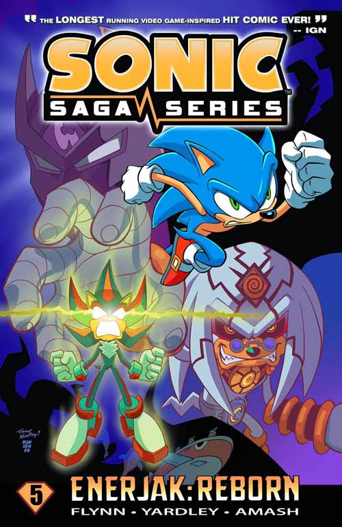 Sonic Saga TPB Vol 05 Enerjak Reborn --0