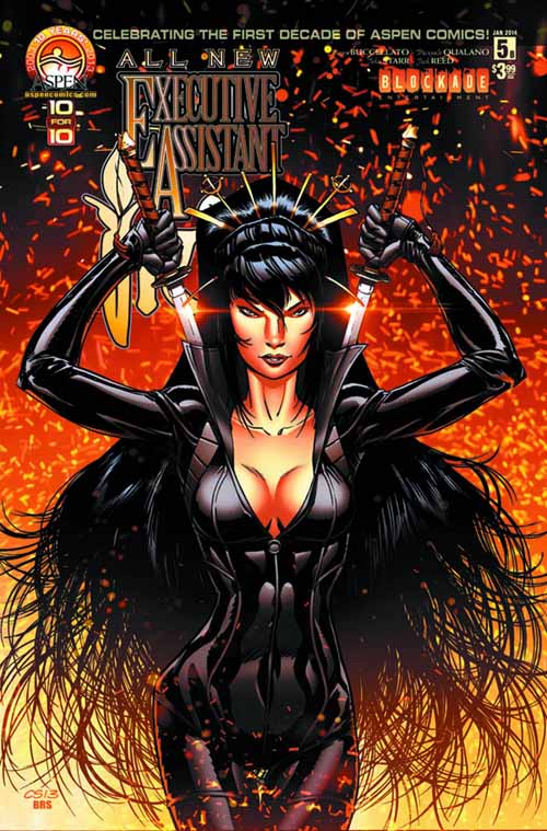 All New Executive Assistant Iris #5 Direct Market Cover B --0