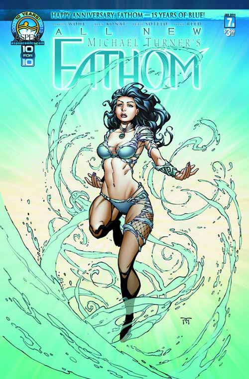 All New Fathom #7 (of 8) Direct Market Cover B --0