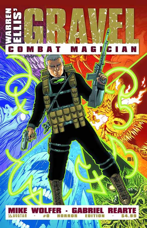 Gravel Combat Magician #0 Horror Cover (Mature Readers) --0