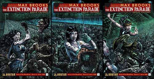 Extinction Parade #1 Army Of Brawn 3 Book Set (Mature) --0
