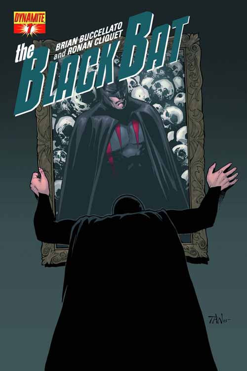 Black Bat #8 Tan Subscription Cover --0