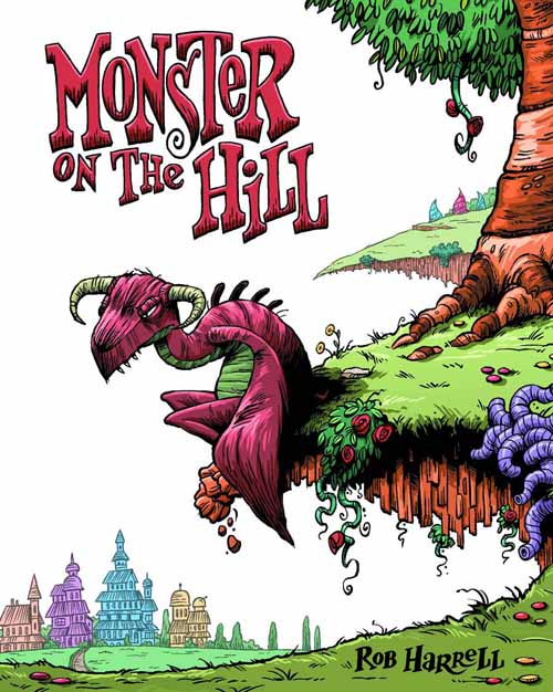 Monster On The Hill Graphic Novel GN --0
