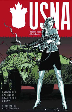 Usna United States Of North America Graphic Novel GN --0