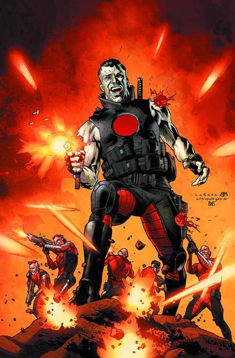 Bloodshot & Hard Corps #18 Pullbox Larosa --0