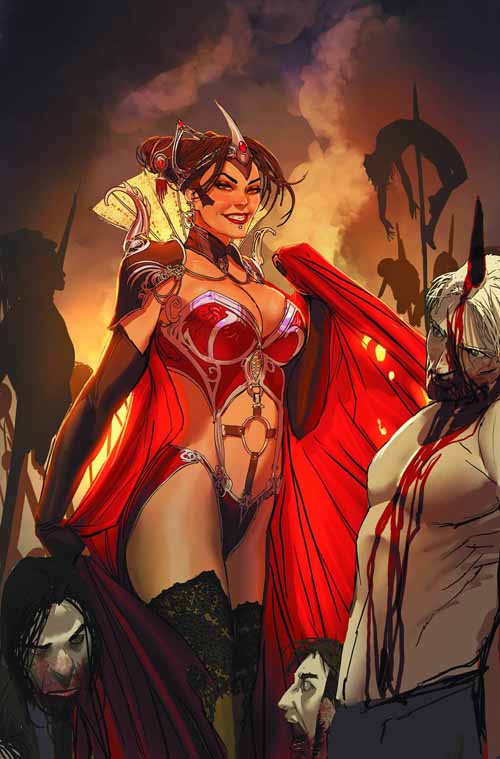 GFT Dark Queen A Cover Sejic (aofd) (Mature Readers) --0