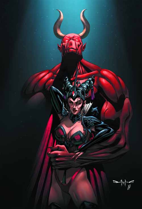 GFT Dark Queen B Cover Qualano (aofd) (Mature Readers) --0