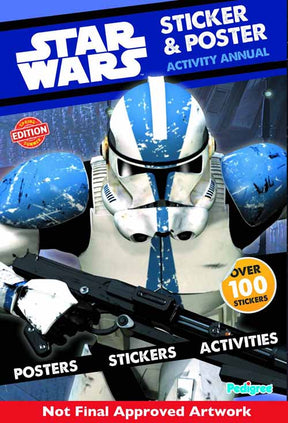 Star Wars Sticker & Poster Activity Annual --0