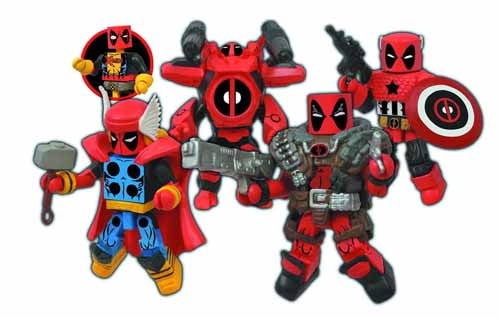 Marvel Minimates Deadpool Assemble Box Set -- Diamond --0