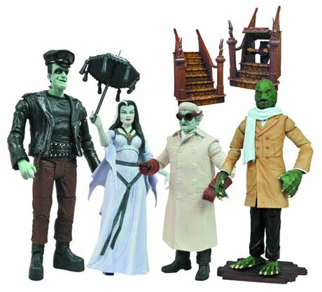 Munsters Select Hot Rod Herman Action Figure -- Diamond --0