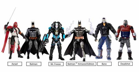 DC Multiverse 4-In Arkham City Arm Batman Action Figure --0