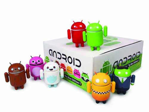 Android Vinyl Figure 12-Piece Display Big Box Edition --0