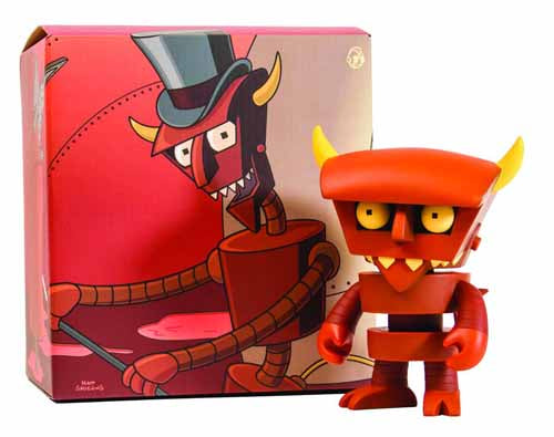 Futurama Robot Devil Vinyl Figure --0