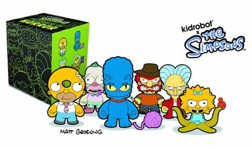 Simpsons Treehouse Of Horror Mini Figure 20-Piece BMB Dis --0