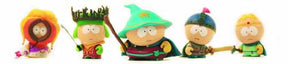 South Park Stick Of Truth Mini Figure 15-Piece BMB Display --0