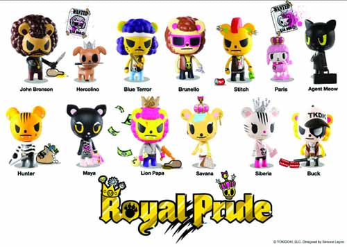 Tokidoki Royal Pride Mini Figure 16-Piece BMB Display --0