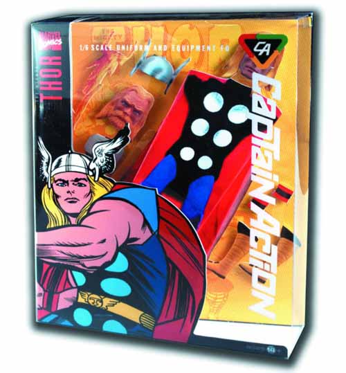 Captain Action Thor Deluxe Costume Set -- Avengers Marvel --0