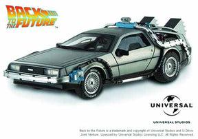 Hot Wheels Elite BTTF Time Machine Mr Fusion 1/18 Die-cast --0