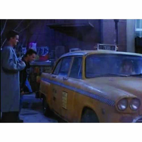 Friends Phoebe Buffay 1977 Checker Taxi 1/43 Die-cast --0