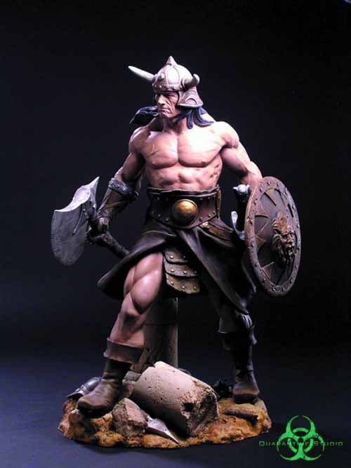 Conan The Brutal Statue --0