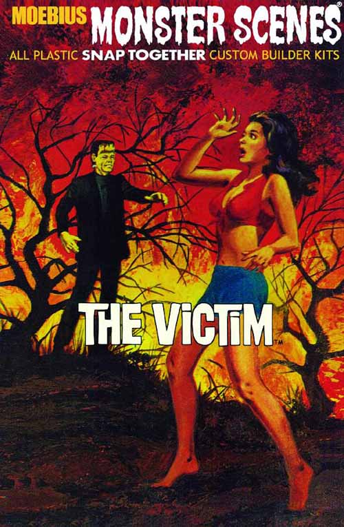 Monster Scenes The Victim Snap Model Kit --0