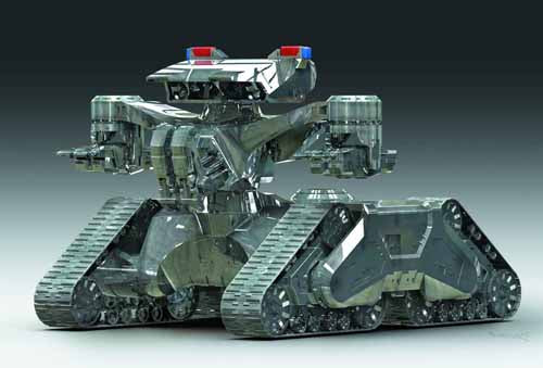 Terminator 2 Hunter Killer Tank 1/32 Scale Model --0