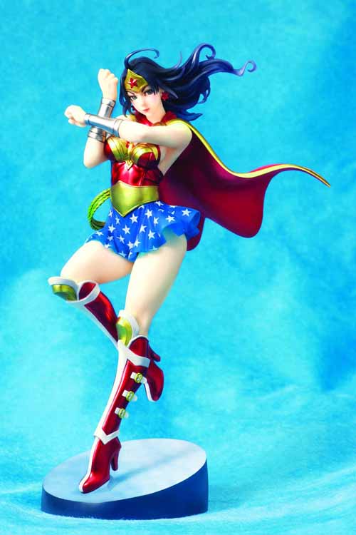 DC Comics Armored Wonder Woman Bishoujo Statue --0
