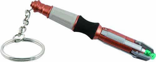Doctor Who 11th Sonic Screwdriver Keychain Torch --0