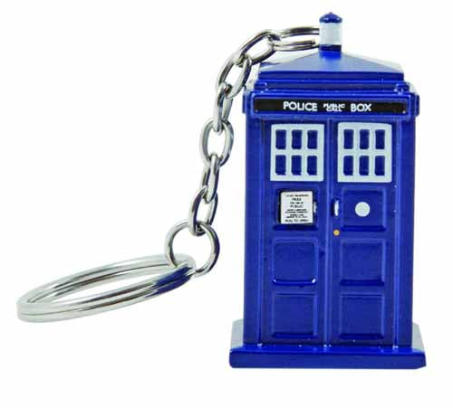 Doctor Who 3d Molded Tardis Keychain --0